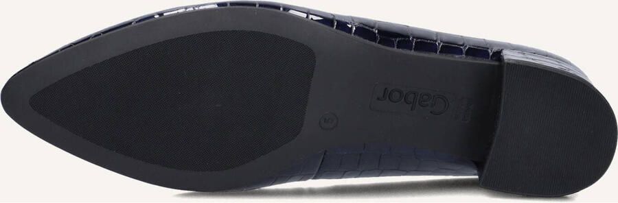 GABOR Pumps Dames 431.1 Maat: 44 Materiaal: Lakleer Kleur: Blauw - Foto 4