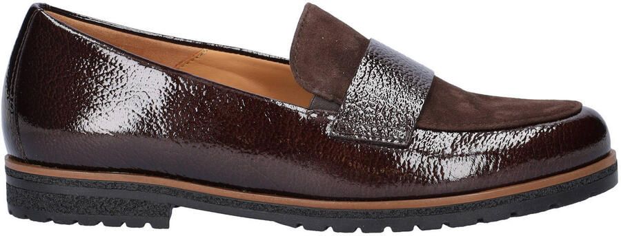 Gabor leren loafers bruin