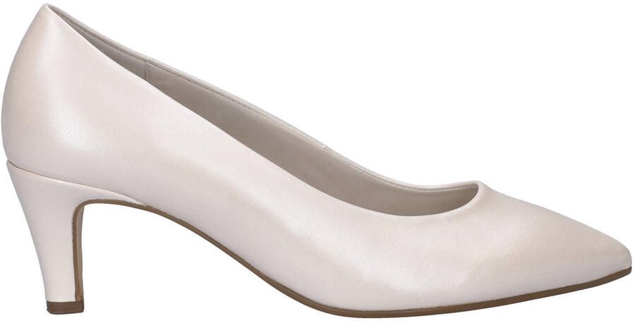 Gabor leren pumps parelmoer