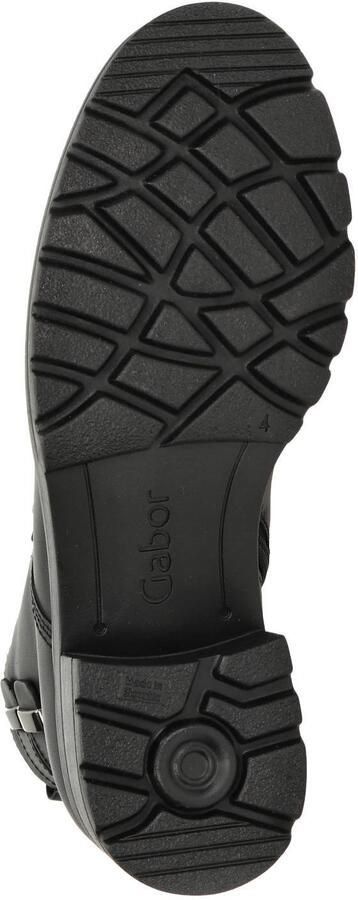 Gabor leren veterboots met profielzool zwart - Foto 6