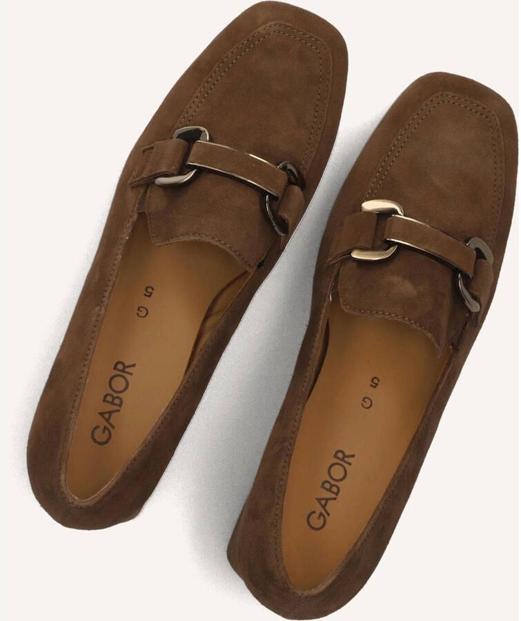 Gabor 4012 Loafers Dames Instappers Bruin - Foto 6