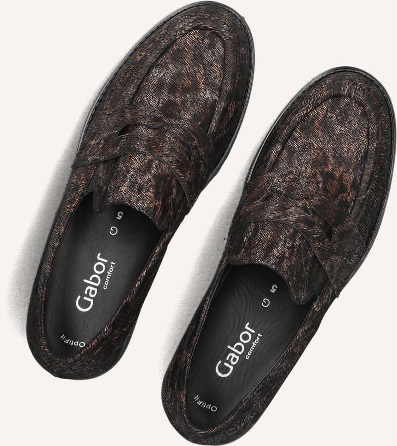 GABOR Loafers Dames 453 40 5 Suède Bruin - Foto 3