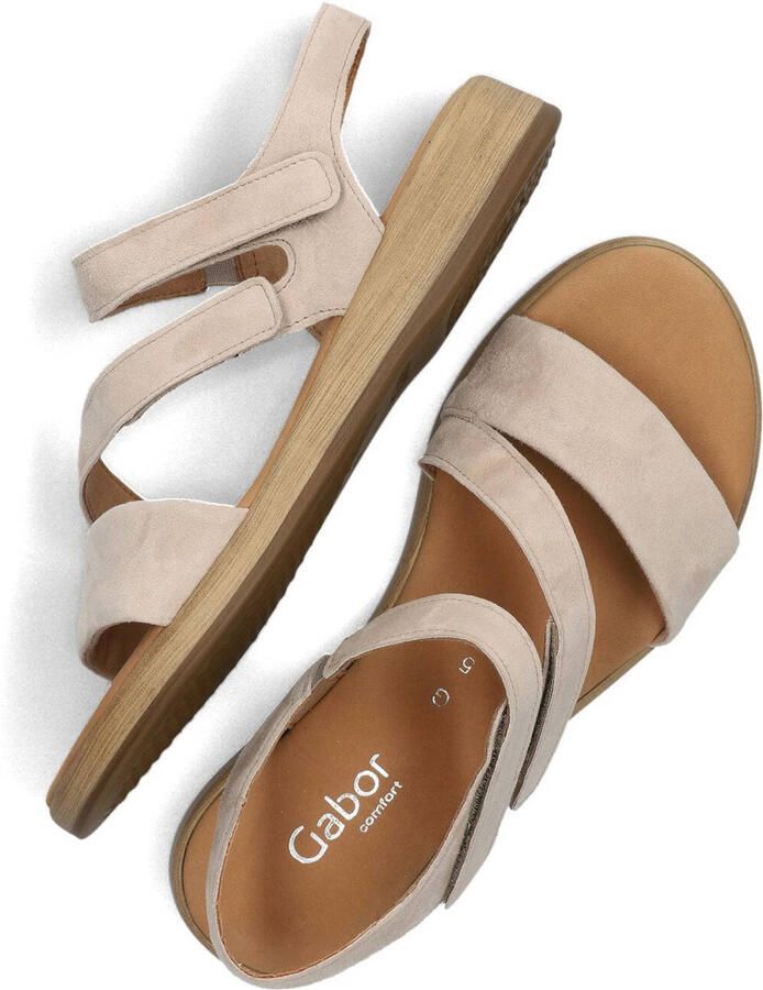 GABOR Dames 063 Suède Beige - Foto 3