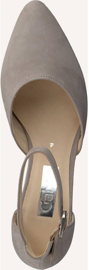 Gabor Beige suède leren pumps Beige Dames - Foto 5