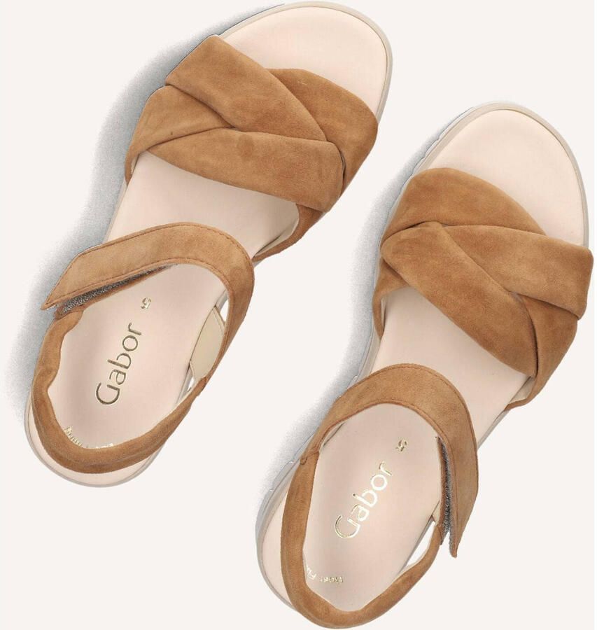 GABOR Dames 622.1 Suède Camel - Foto 3