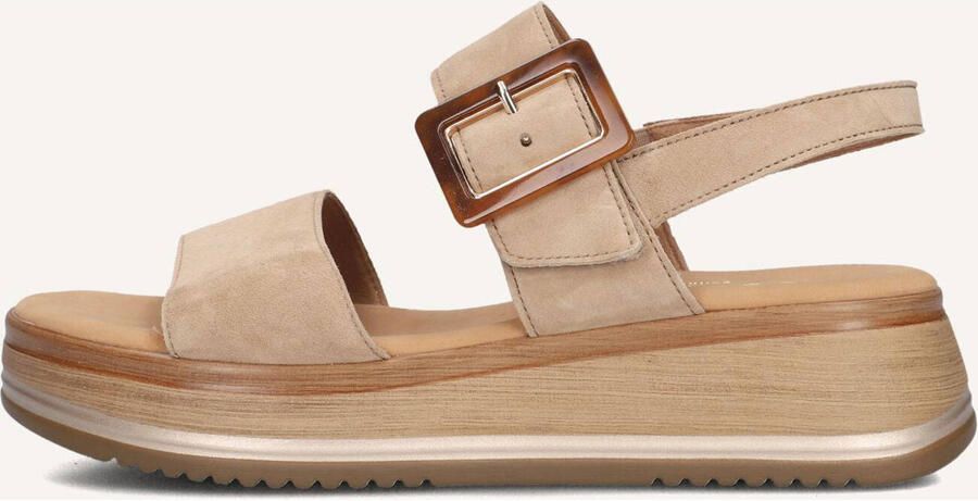 GABOR Dames 744.4 42 5 Suède Camel - Foto 2