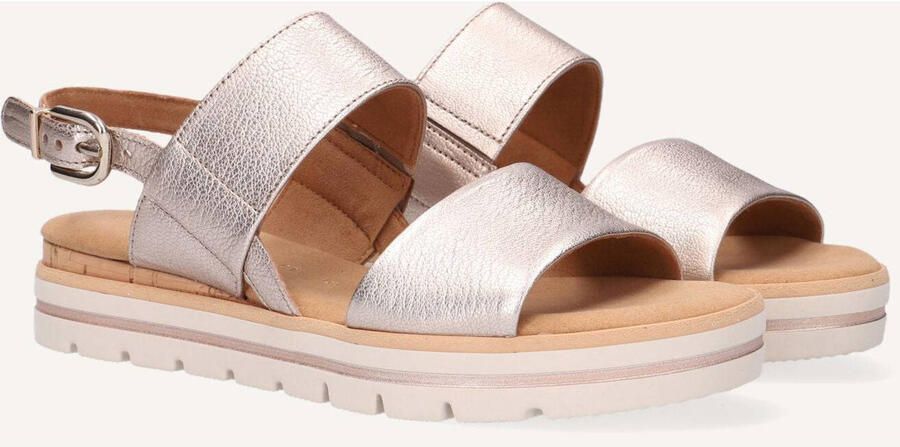 Gabor Comfortabele Metallic Sandalen met Elastische Band - Foto 5