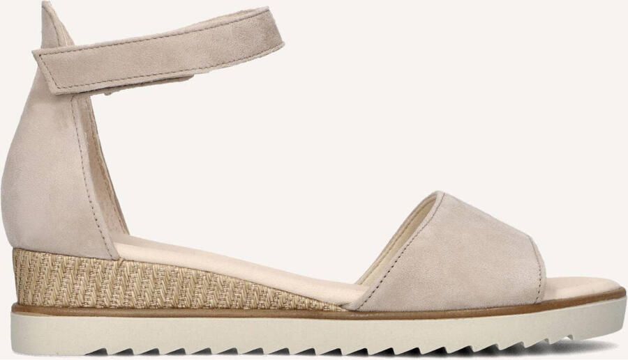 GABOR Sandalen met Hak Dames 780.2 Suède Beige - Foto 2