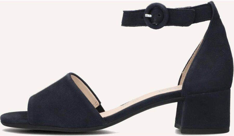 GABOR Sandalen met Hak Dames 902 Maat: 35 Materiaal: Suède Kleur: Blauw - Foto 2