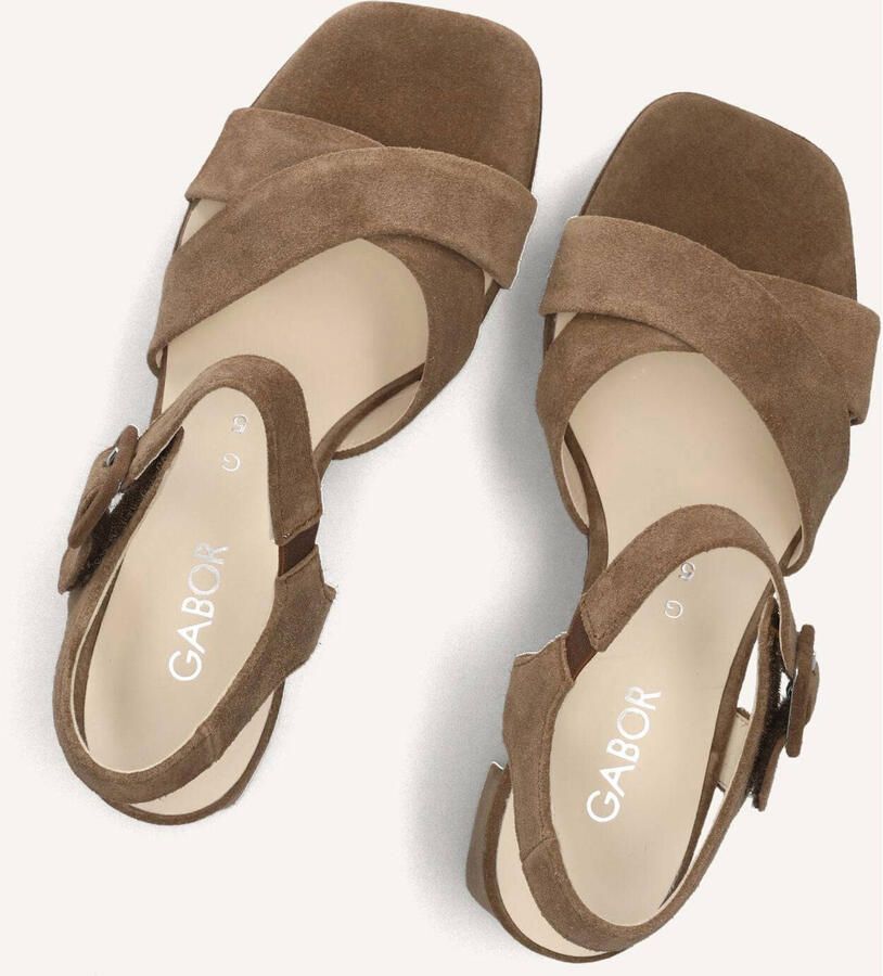 Gabor 953 Sandalen Dames Bruin - Foto 6