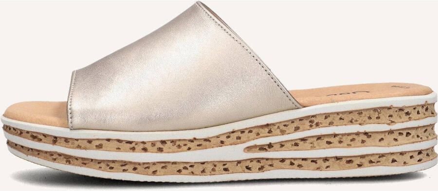 GABOR Slippers Dames 559 Leer Goud - Foto 2