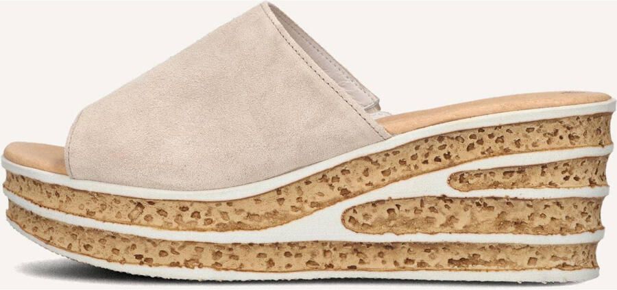 GABOR Slippers Dames 650.1 Suède Beige - Foto 2