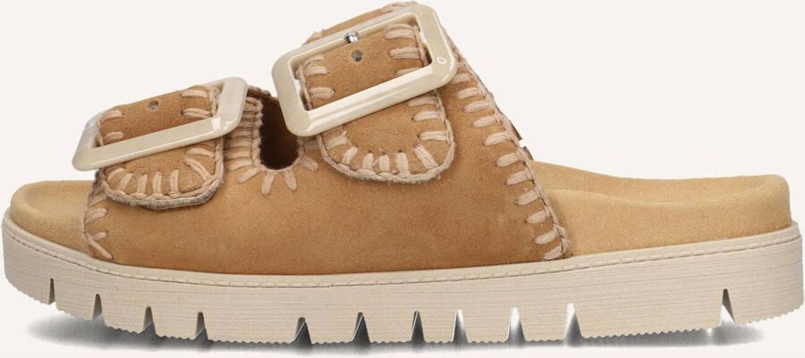 Gabor Slippers plateau comfortabele schoen zomerschoen met praktische klittenbandsluitingen - Foto 6