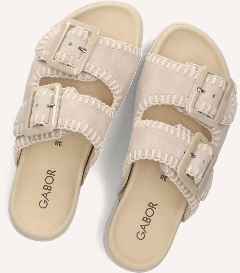 Gabor 741.3 Slippers Dames Beige - Foto 6