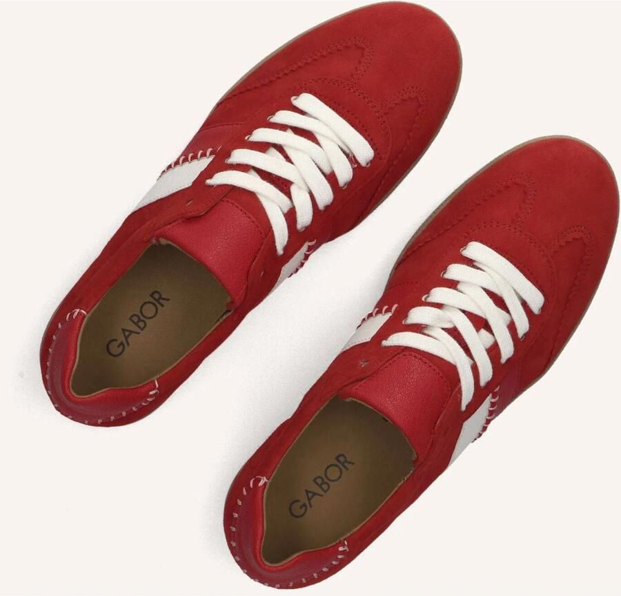 Gabor 301 Sneakers Dames Rood - Foto 2