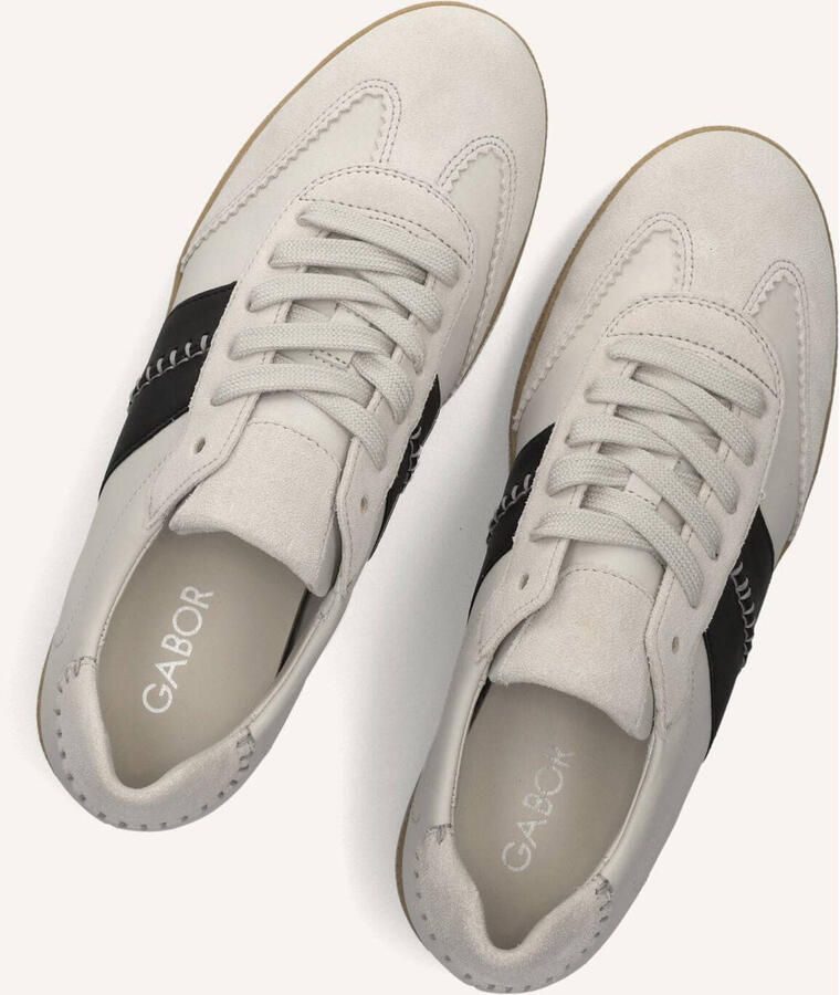 Gabor 301 Sneakers Dames Leren Sneaker Wit - Foto 2