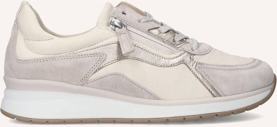 Gabor 305 Sneakers Dames Leren Sneaker Beige - Foto 3