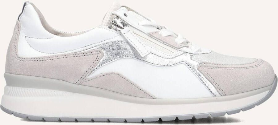 Gabor 305 Sneakers Dames Leren Sneaker Wit