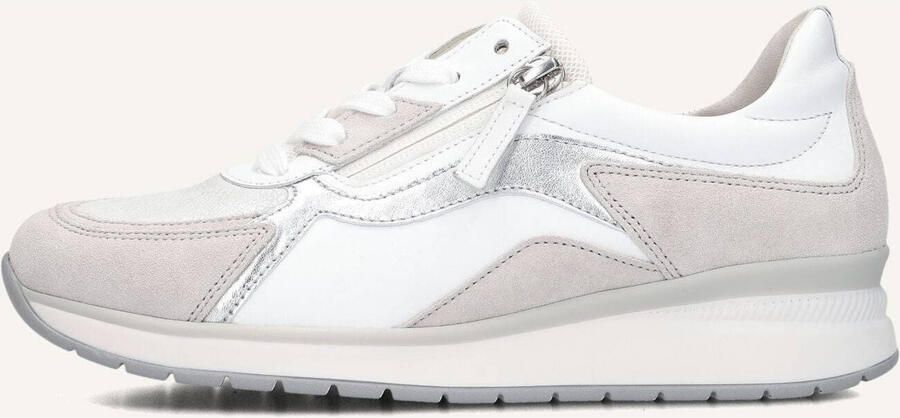 Gabor 305 Sneakers Dames Leren Sneaker Wit - Foto 2