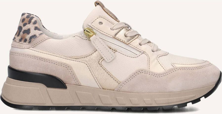 GABOR Lage Sneakers Dames 368 Suède Beige
