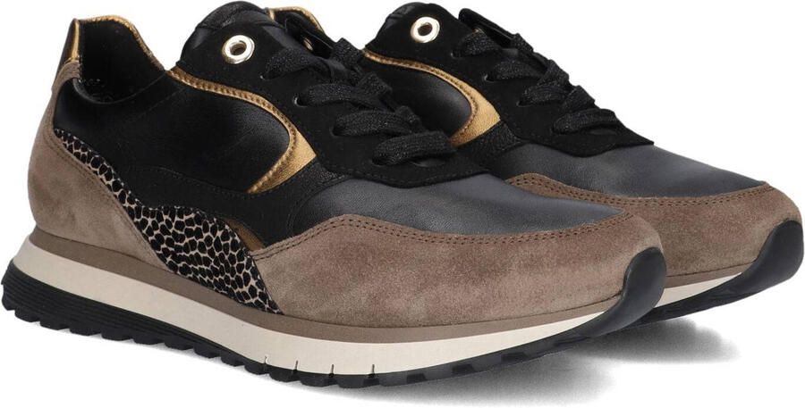 GABOR Lage Sneakers Dames 375 Leer Zwart - Foto 3