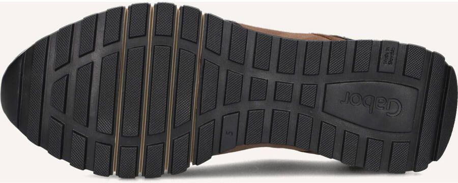 GABOR Lage Sneakers Dames 378 Suède Bruin - Foto 3