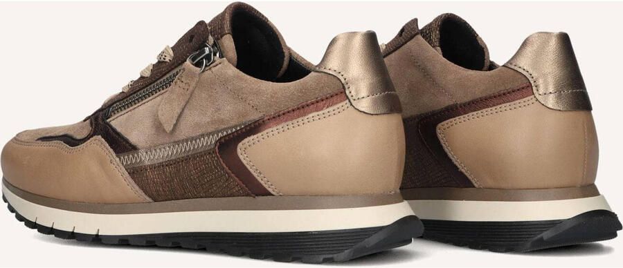 GABOR Lage Sneakers Dames 378 Maat: 41 Materiaal: Suède Kleur: Bruin - Foto 3