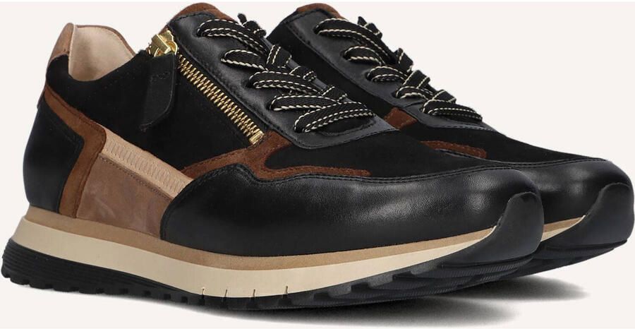GABOR Lage Sneakers Dames 378 Suède Bruin - Foto 2