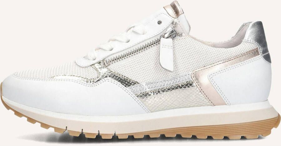 GABOR Lage Sneakers Dames 378 Maat: 37 Materiaal: Leer Kleur: Wit