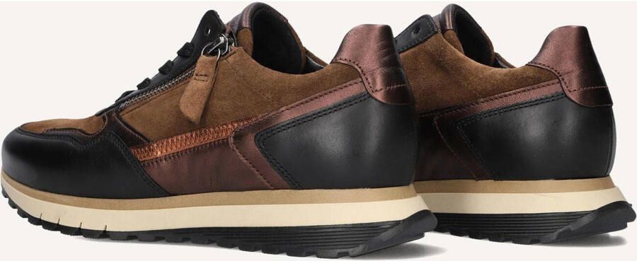 GABOR Lage Sneakers Dames 378 Maat: 41 Materiaal: Leer Kleur: Zwart - Foto 2
