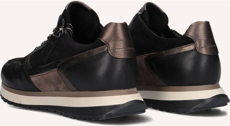 GABOR Lage Sneakers Dames 378 Maat: 37 Materiaal: Leer Kleur: Zwart - Foto 3