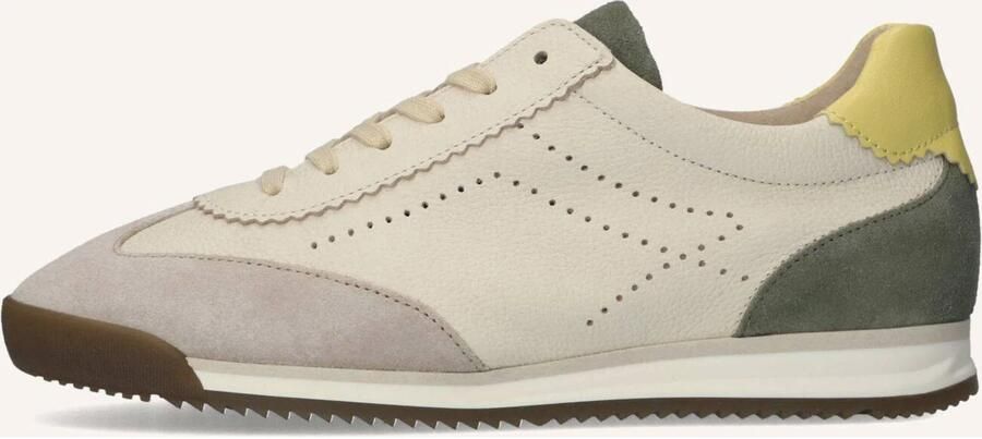 Gabor 432.2 Sneakers Dames Leren Sneaker Beige