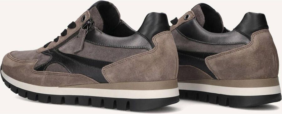 GABOR Lage Sneakers Dames 437 Suède Taupe - Foto 2