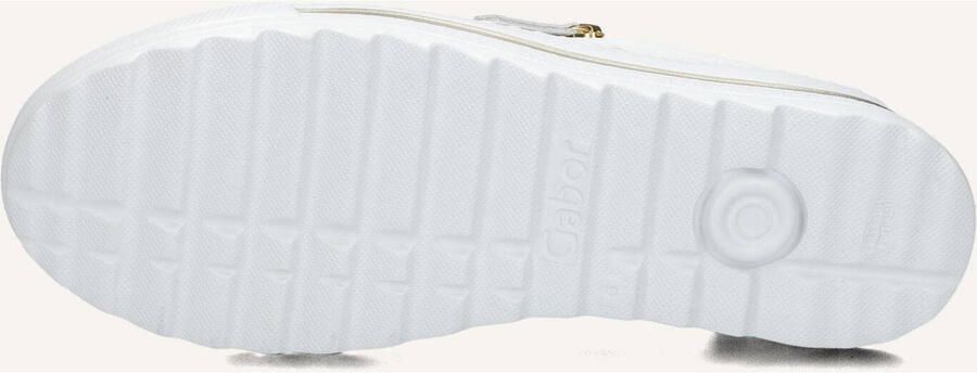 GABOR Lage Sneakers Dames 498 Leer Wit - Foto 5