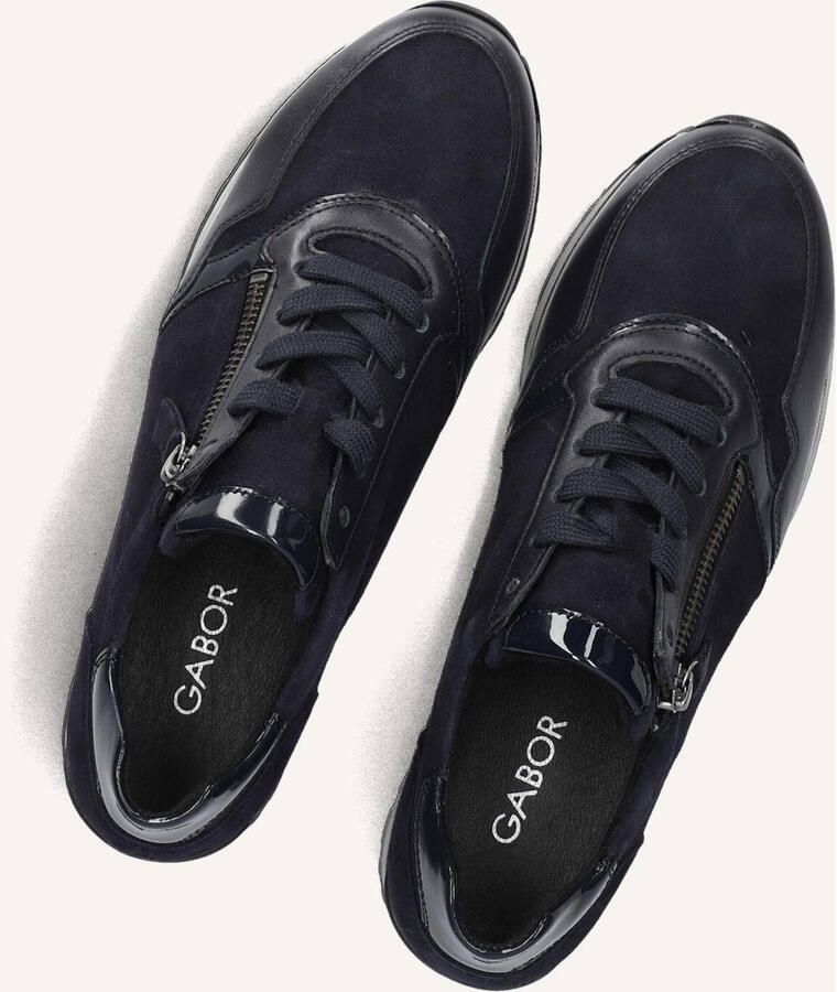Gabor 528 Sneakers Dames Blauw - Foto 2