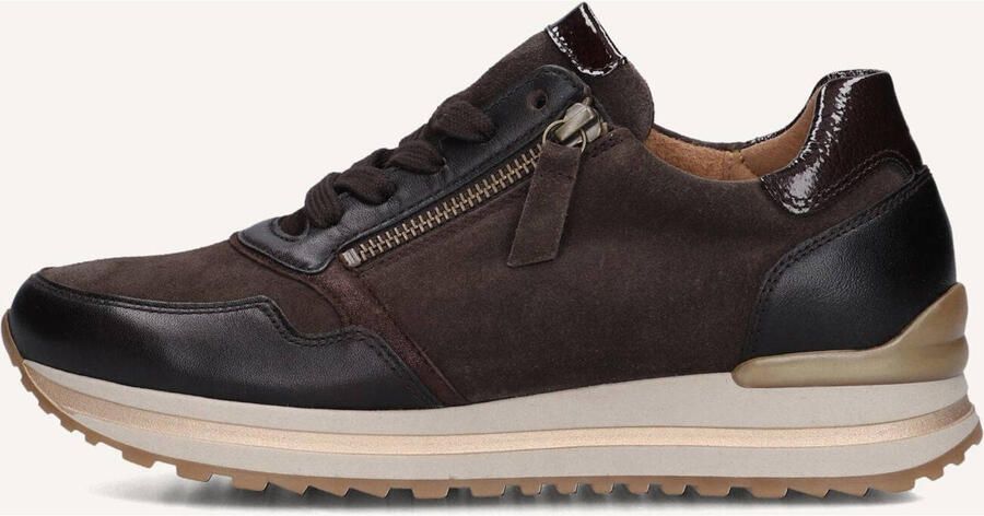 Gabor 528 Sneakers Dames Bruin