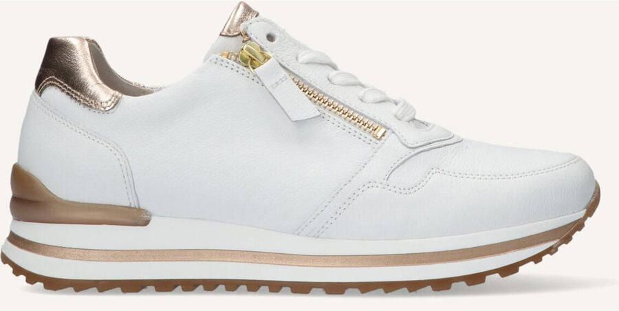 GABOR Lage Sneakers Dames 528 Leer Wit