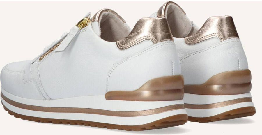 GABOR Lage Sneakers Dames 528 Leer Wit - Foto 3