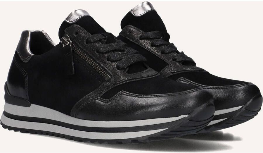 Gabor Sneakers met sleehak Turijn vrijetijdsschoen halfschoen veterschoen gepolsterde schacht h-breedte - Foto 2