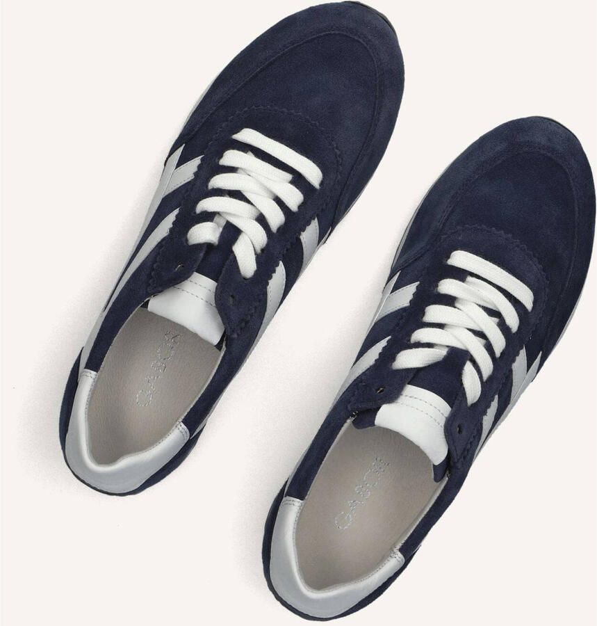 Gabor art. 86.556 36 sneaker blauw suede H leest veter dames - Foto 2