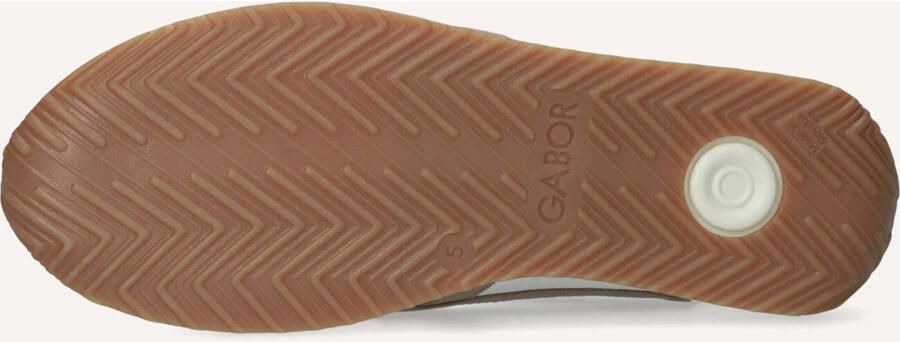 Gabor 556.01 Sneakers Dames Leren Sneaker Wit - Foto 3