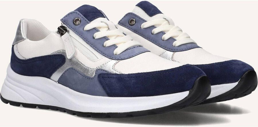 Gabor 598 Sneakers Dames Leren Sneaker Blauw - Foto 2