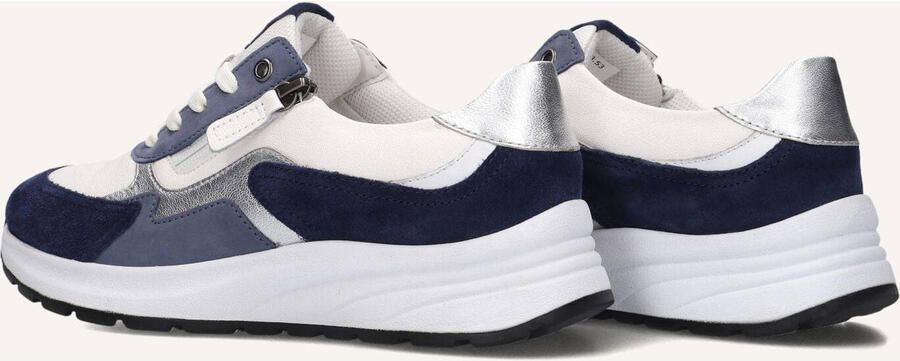 Gabor 598 Sneakers Dames Leren Sneaker Blauw - Foto 3