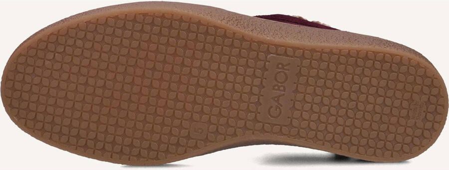 Gabor Dames Sneakers 6024.01.005 Bordeaux - Foto 3