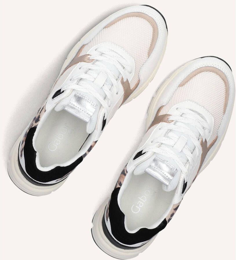 GABOR Lage Sneakers Dames 605 37 5 Leer Wit - Foto 2