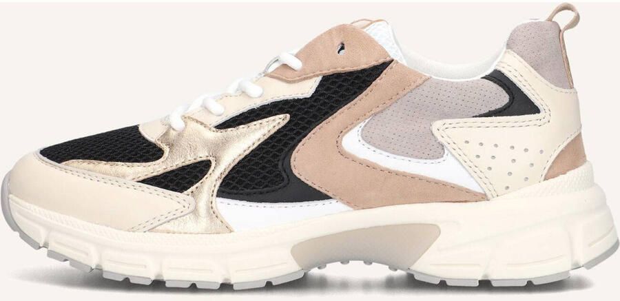 Gabor Sneakers met sleehak Florence vrijetijdsschoen lage schoen veterschoen in comfortwijdte g (= breed)