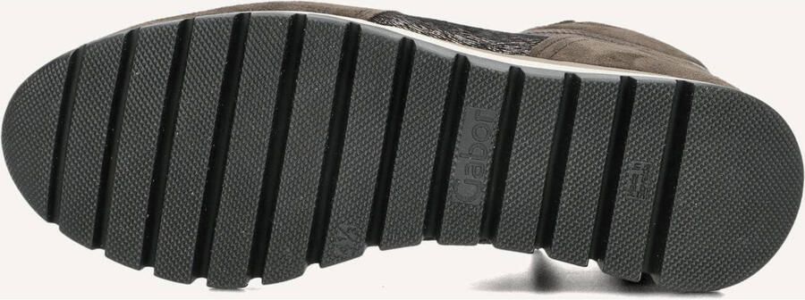 GABOR Hoge Sneakers Dames 755 Suède Bruin - Foto 3