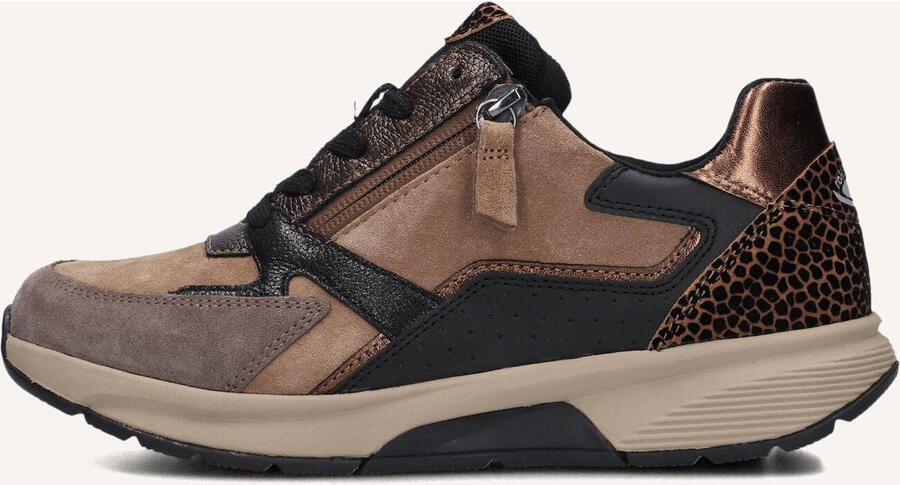 Gabor Rollingsoft Sneakers met sleehak veterschoen halfhoge schoen vrijetijdsschoen met extra ritssluiting - Foto 2