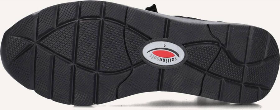 GABOR Lage Sneakers Dames 878 Maat: 36 Materiaal: Suède Kleur: Zwart