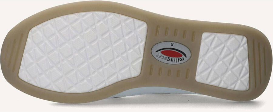 Gabor 86.958.50 Rolling Soft Sneakers Wit Leer Dames Breed Wit - Foto 3
